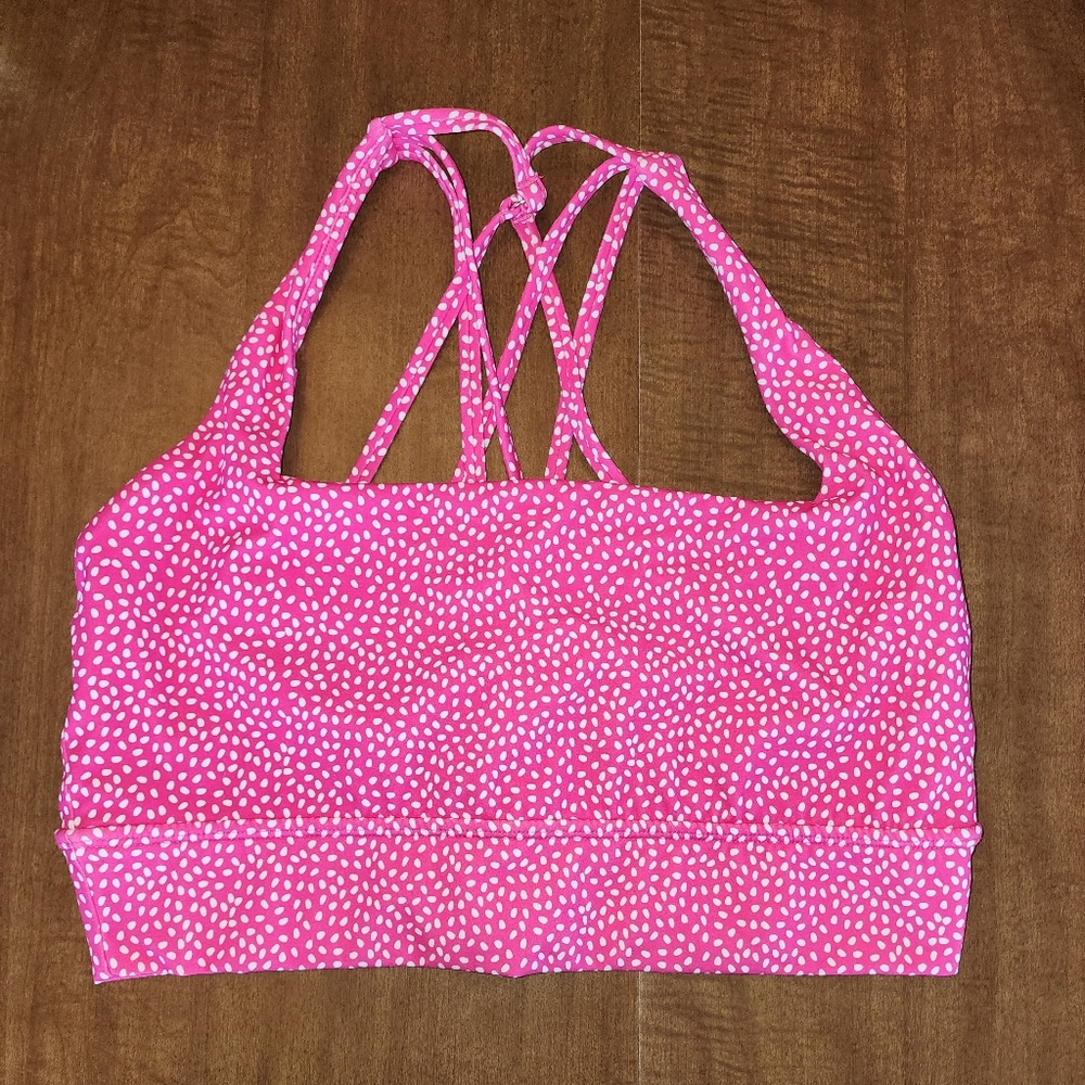 Buffbunny Revolution Sports Bra - Miami Vice Bossy Print, Size XL, NWOT (no pads